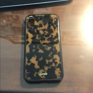 EUC Sonic Tortoiseshell IPhone X case
